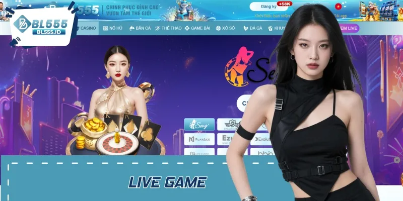 Sảnh Live game luôn giữ được sức hút mạnh mẽ tại Việt Nam