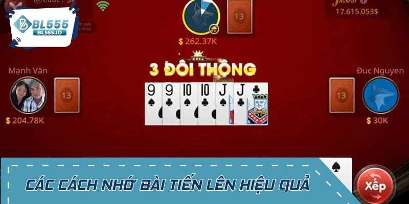 Các phương pháp nhớ bài tiến lên thông minh cho tân thủ