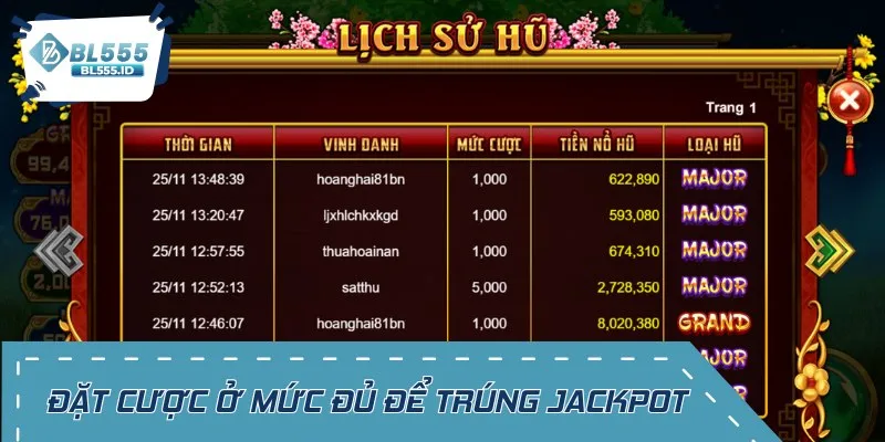 Bạn nên cược ở mức vừa đủ, không nên đặt quá cao