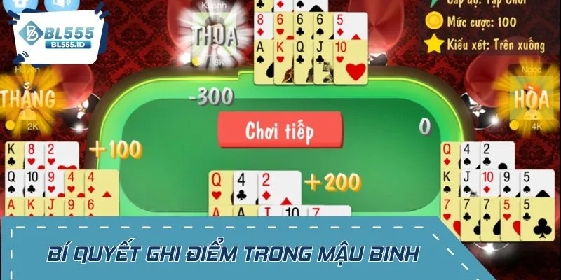 Chiến lược ghi điểm vượt trội trong Mậu Binh