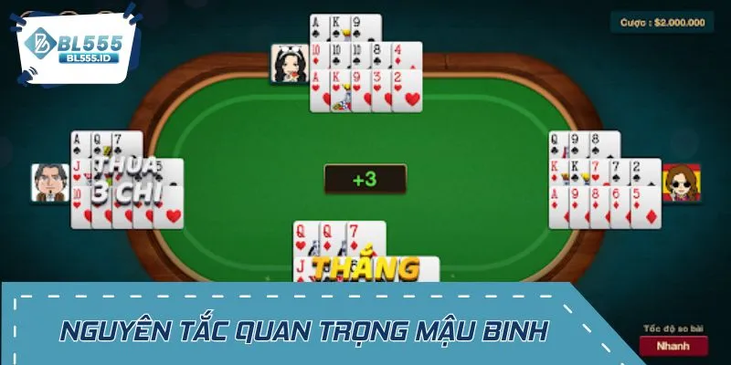 Quy tắc cần nhớ để tham gia Mậu Binh hiệu quả